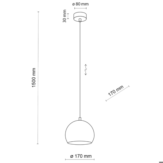 Lampadario per tavolo da cucina beige a cupola